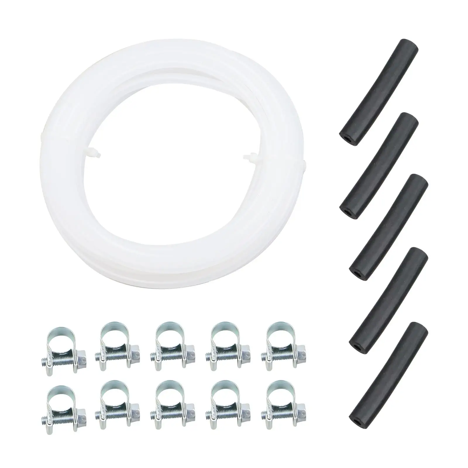 

Белая автомобильная воздушная трубка стояночного обогревателя, замена топливной трубы, зажим для шланга, масляный топливный фильтр для Webasto Eberspacher, дизельный обогреватель ﻿