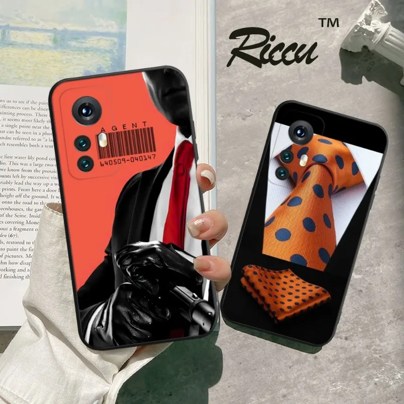 

Tie killer Phone Case For Xiaomi Redmi Note 11 10 9C Pro 10X K20 Back Soft Cover Note 9A K40 K30S Cover