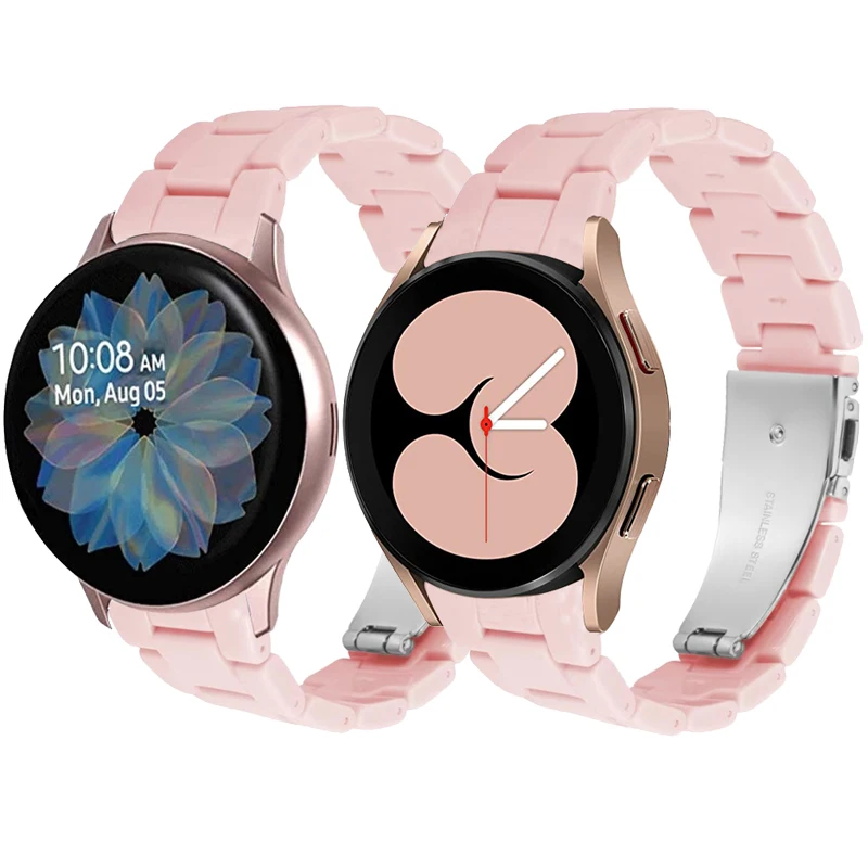 Ремешок спортивный для Samsung Galaxy Watch 7 6 5 4 44 мм 40 FE Band 22 20 браслет pro/4/6 Classic 43 47