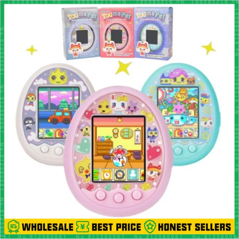 

Tamagotchis Funny Kids Electronic Pets Toys Nostalgic Pet In One Virtual Cyber Pet Interactive USB Color HD Digital Screen E-pet