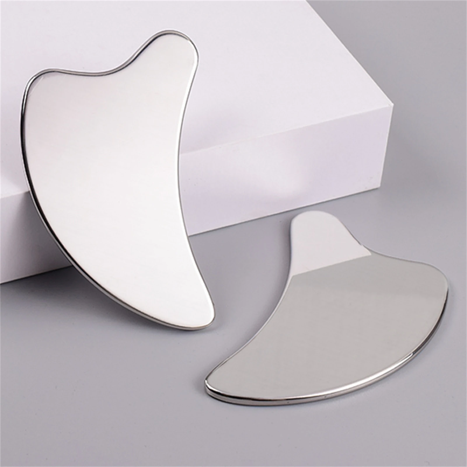 

Stainless Steel Facial Care Beauty Tools Massager Facial Scraping Board Massage Point Food Grade Scraping Board Facial Gifts