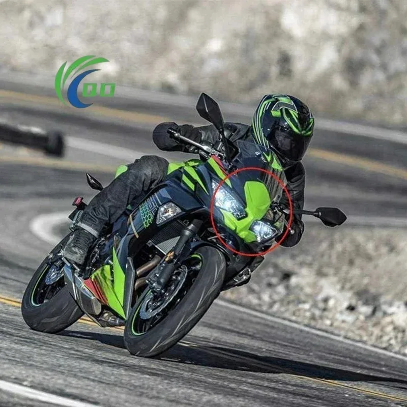 Фото Внутренняя передняя верхняя облицовка фары мотоцикла (капот) для Kawasaki Ninja 650 Ninja650 ZX650 EX650 2021-2024 №2