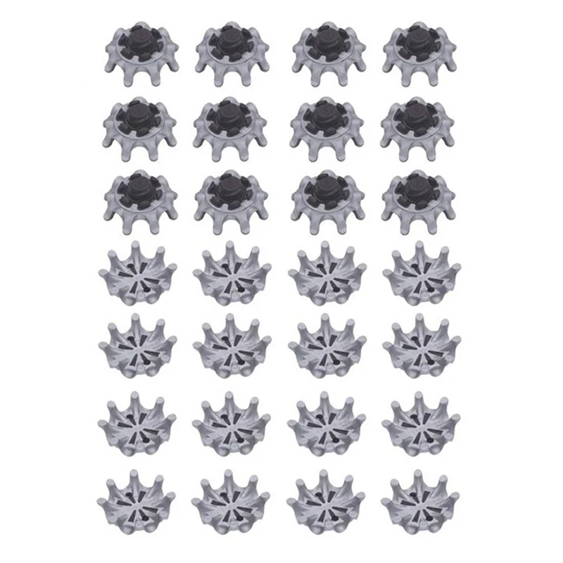 

28 PCS Golf Shoe Spikes for Golf Shoes Soft Spike Replacement Cleats Golf Spikes Pins Fits Most Golf Shoes Easy Install