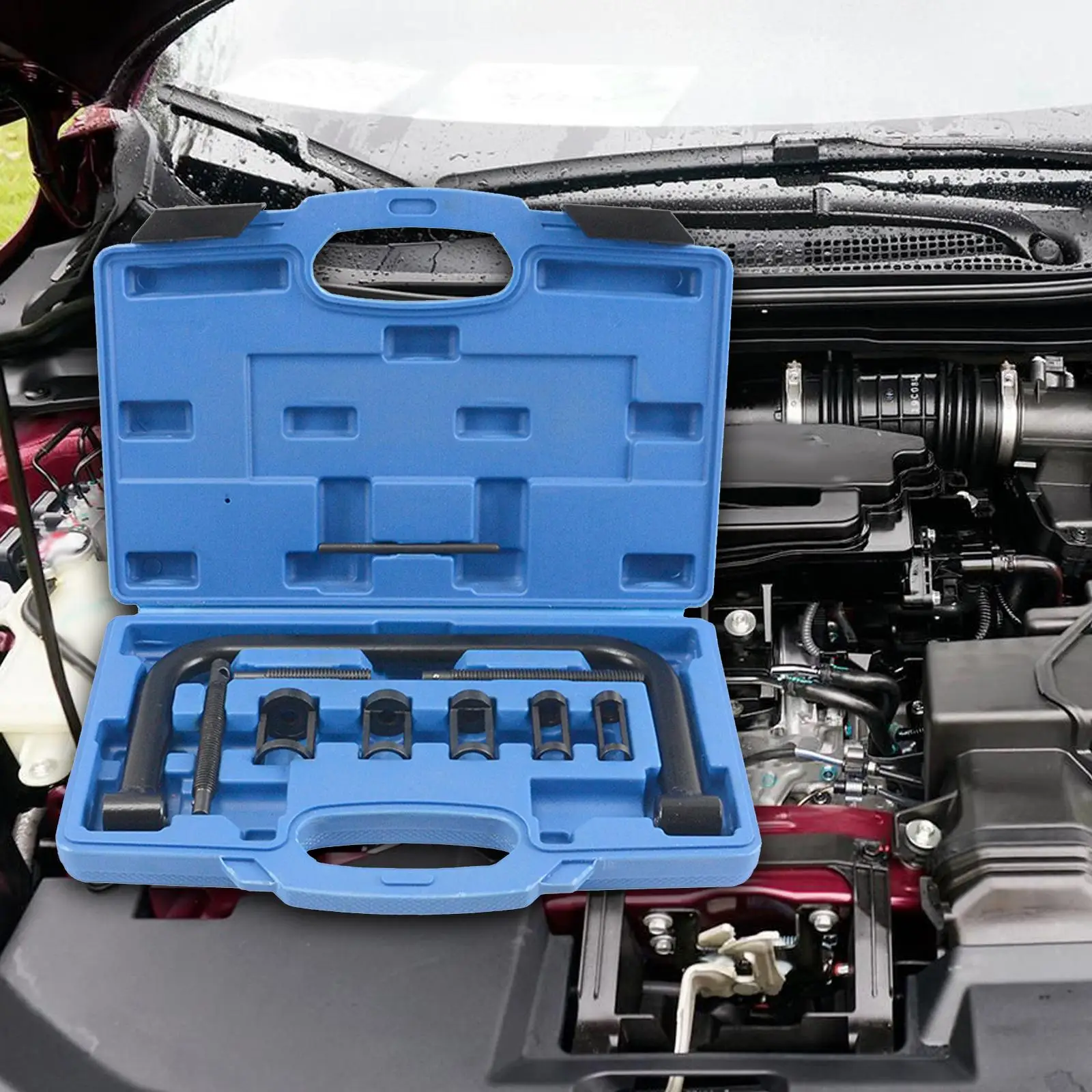 Инструмент для разборки верхнего зажима клапана компрессора пружины мотоцикла