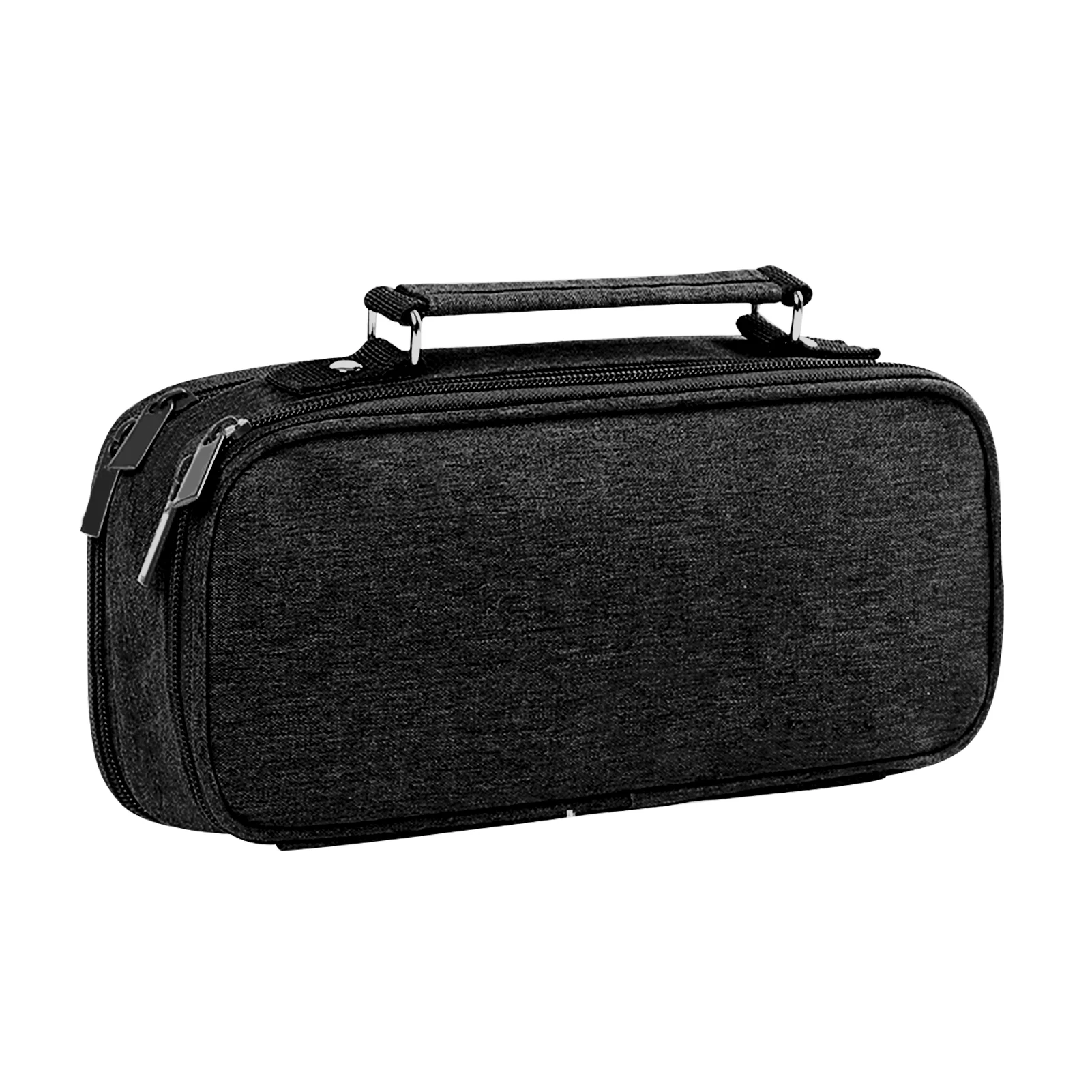 

Pencil Bag Durable Zipper Large Capacity Office Organizer Portable Students Handheld Storage Case For School Make Up 3 Layers