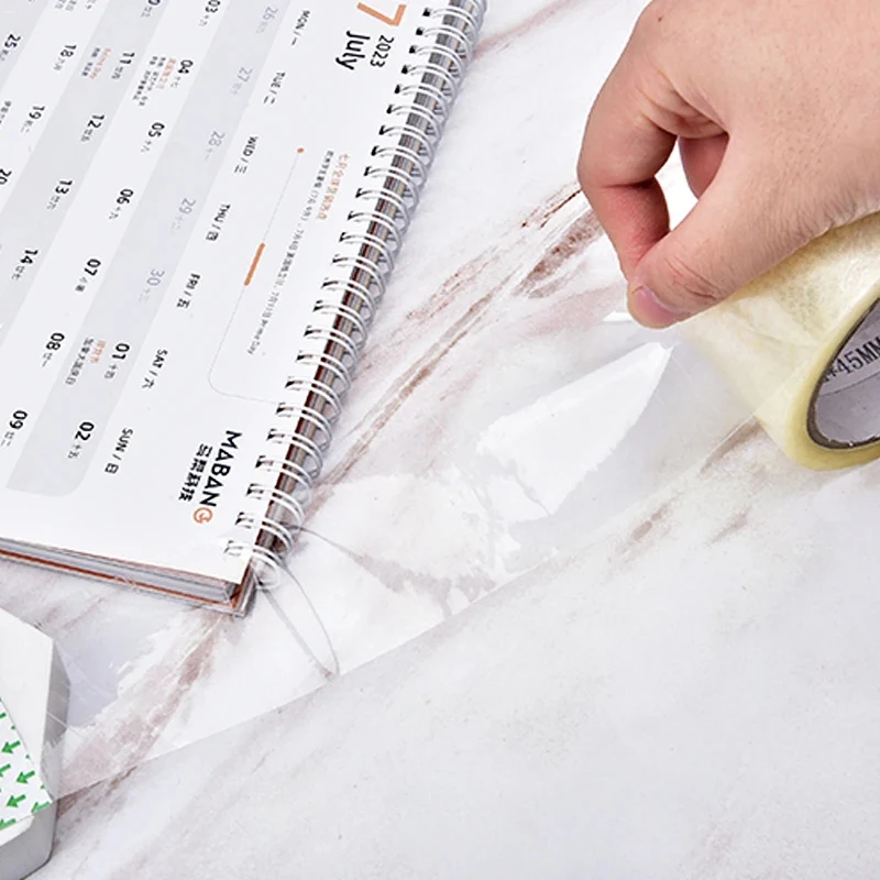 3/6 рулонов 46 м прозрачная лента инструменты для упаковки офиса водонепроницаемый