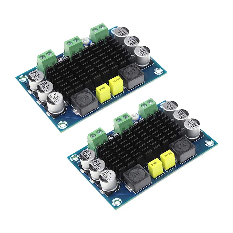 

2Pcs TPA3116 100W Power Amplifier Board DC 12V 24V Mono Channel Digital Stereo Audio Amplifier Board High Power Module