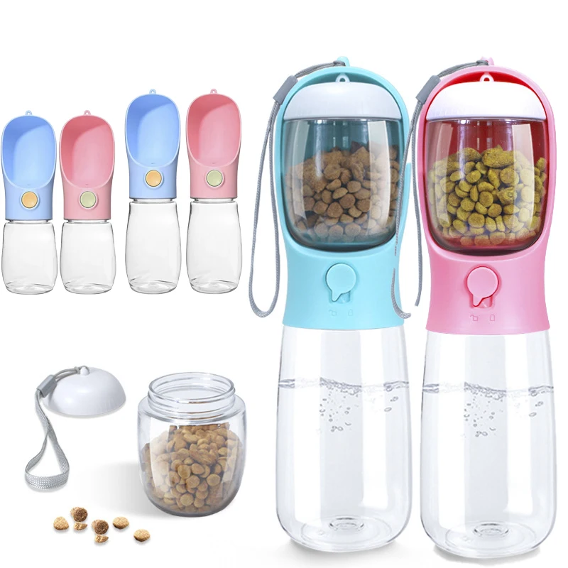 

Puppy Bottle Drinking Dog Dog Food Leakproof Containers Bottle Water Pet Dogs For Accessories Portable Bowl Drinker Travel