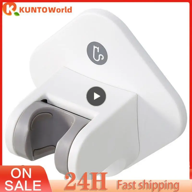 

Adjustable Shower Holder Punch-free Stand Bracket Modern Drill-free Shower Head Holder Cleaning Tools Useful Showerhead Rack