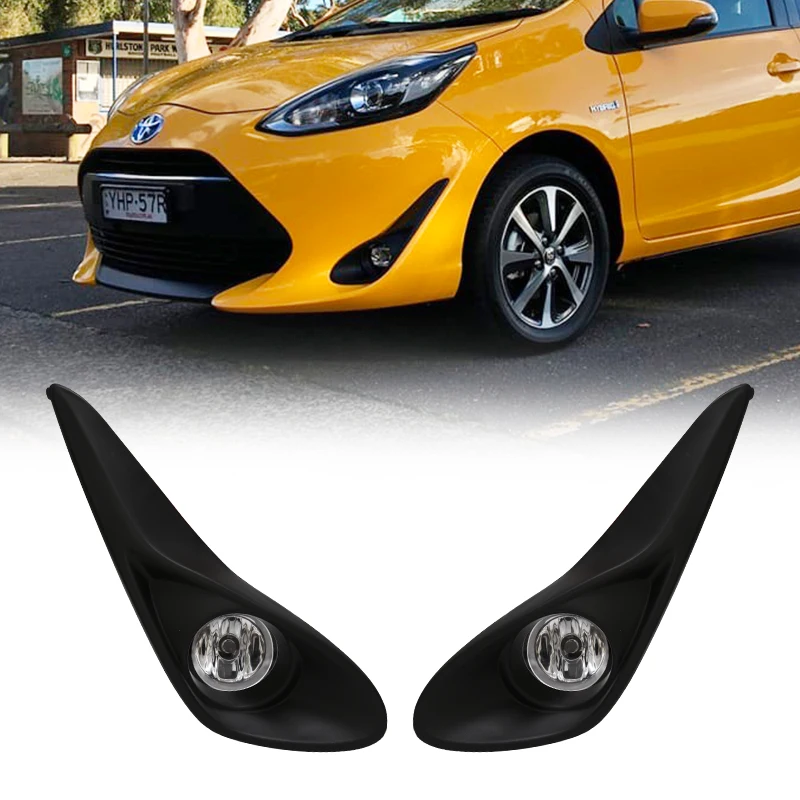 

DRL Daytime Running Lamp for Toyota Prius C 2018 Fog Light Day Assembly Bumper Driving Spot Lamp With Wires Switch