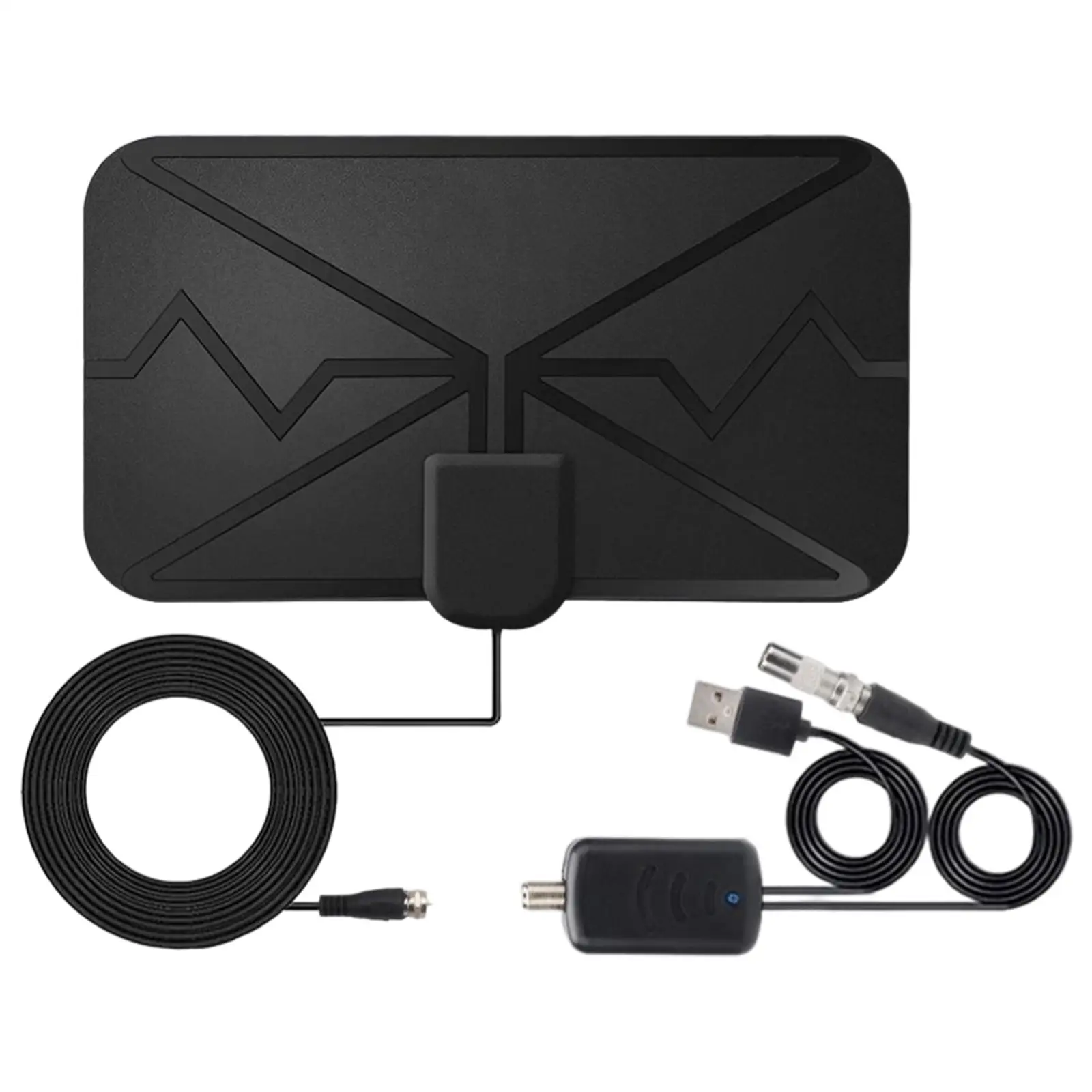 

3600 Miles Digital TV Antenna Support 4K 1080P for Free Channels VHF/UHF