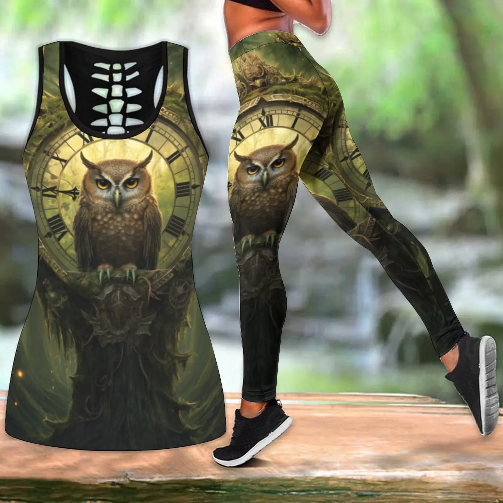 

Women's Summer Fashion Animal Dial Print Womens Sport Vest Leisure