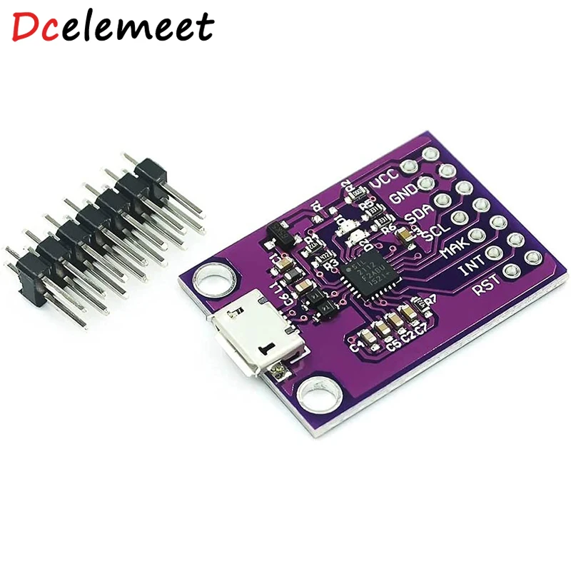 

MCU-2112 CP2112 Debug Board USB to I2C Communication Module Evaluation Board