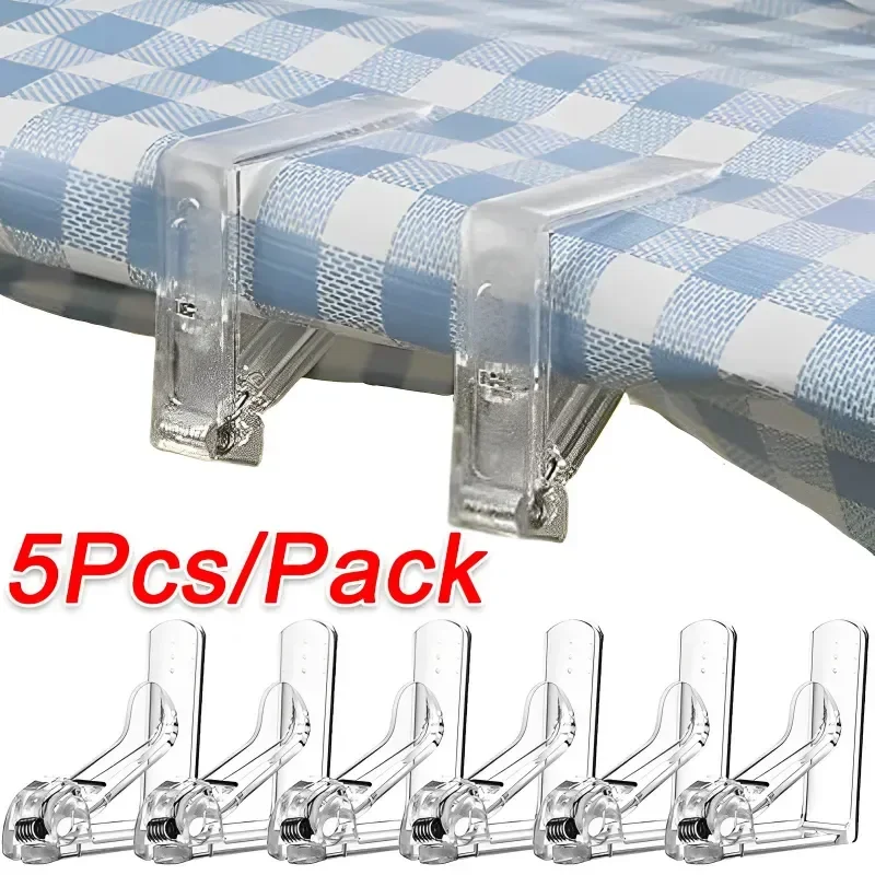 

Clips Cover Table Fixation Transparent With Supplies Home Tablecloth Spring for Clamps Table Cloth Bracket Wedding Party