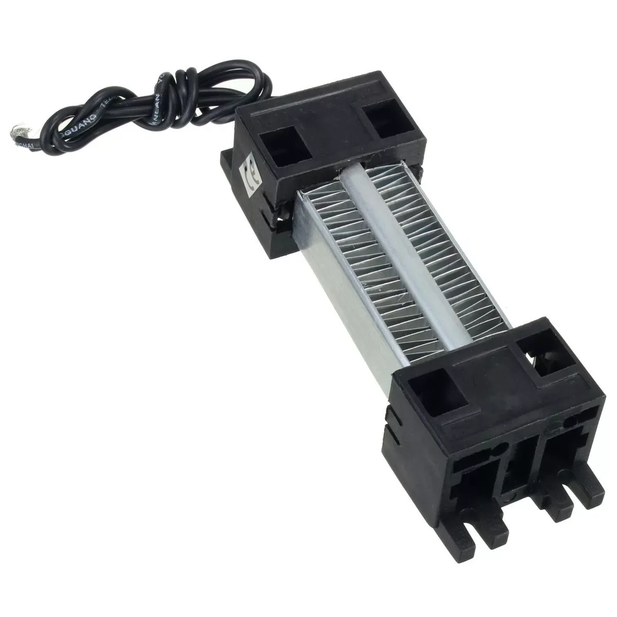 

220V 100W Surface Insulated Ceramic Thermostatic PTC Heating Element Electric Air Heater 11.5 x 3.5cm AC/DC