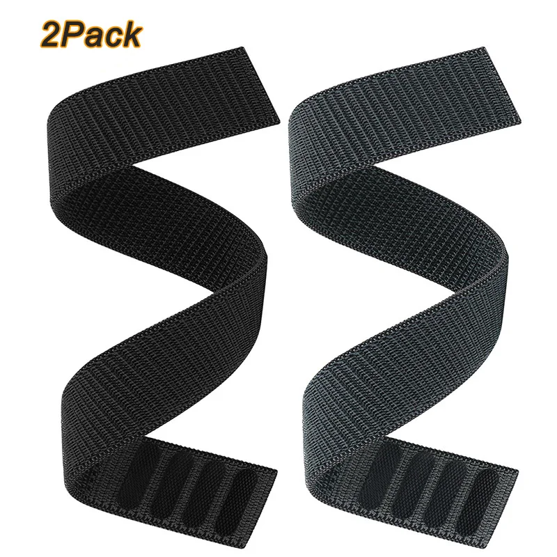 

Hook Loop Nylon Watchband 22mm 26mm for Garmin Fenix 7X / 6X Pro Solar / 5X Plus / 3 HR/ Enduro / Descent MK1 Mk2i Watch Strap