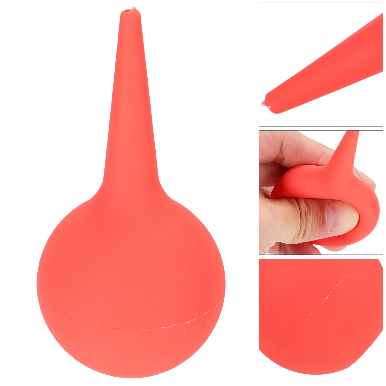

Ear Wax Removal Tool Cleaning Rubber Suction Blower Syringe Cleaner for Ears Nose and Baby