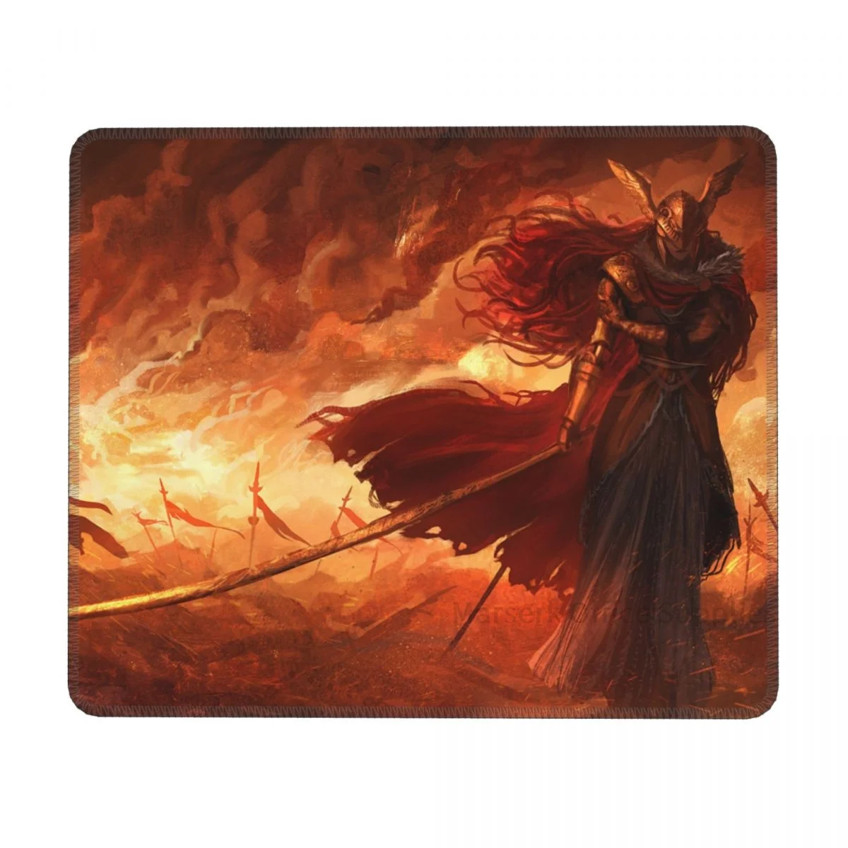 

Elden Ring Game Mouse Pad Malenia Computer Gamer Keyboard Desk Pad Personalized Rubber Antiskid Washable