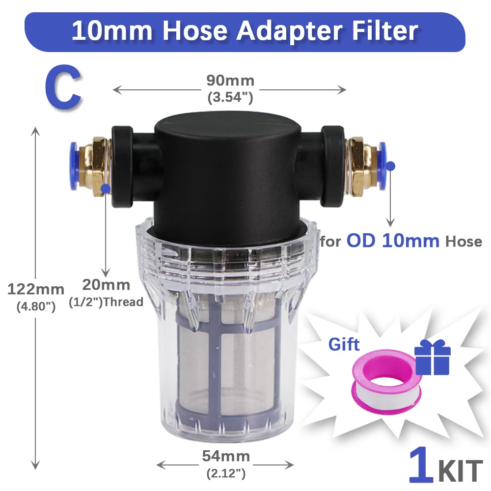 

Соединитель для садовой воды MUCIAKIE 1/2" 6-16 мм