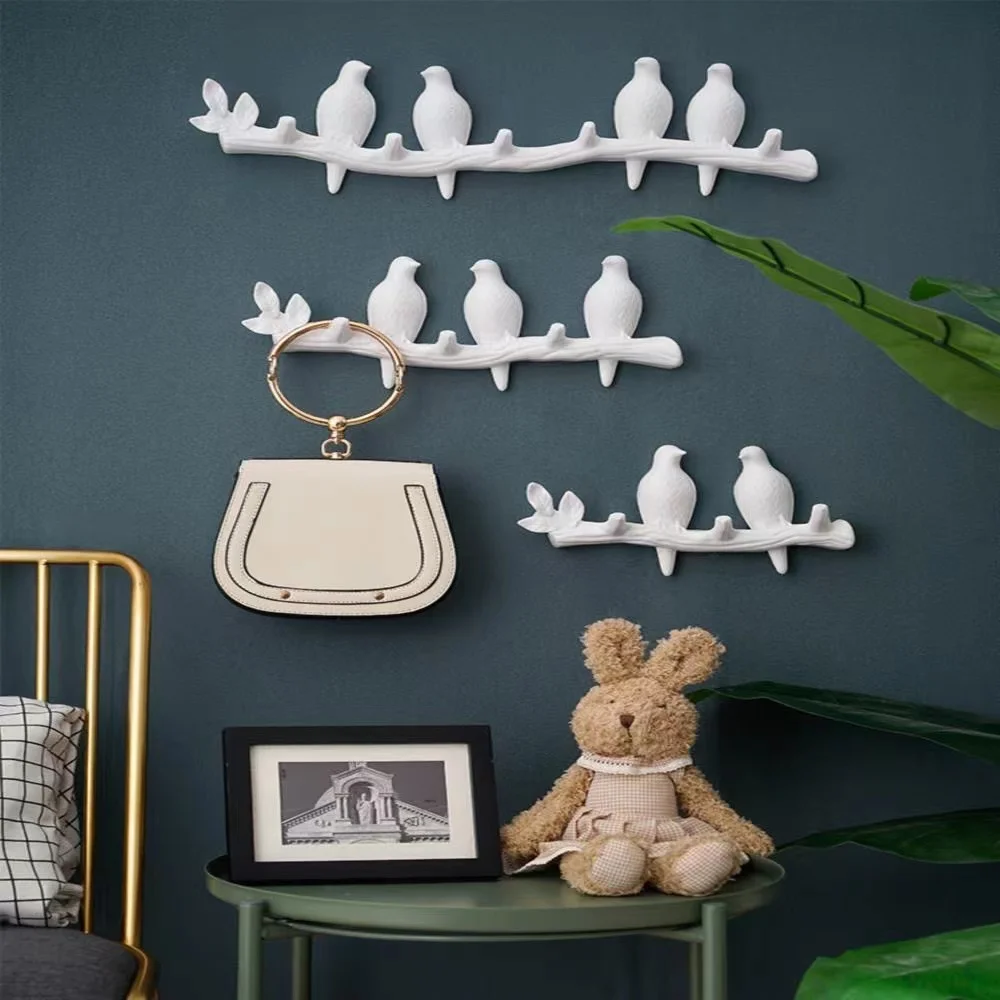 

Creative Wall Decoration Rack Bird -Shaped Wall Hook Animal Hanger Rack Kitchen Accessory Coat Clothes Towel Hat Handbag Holder