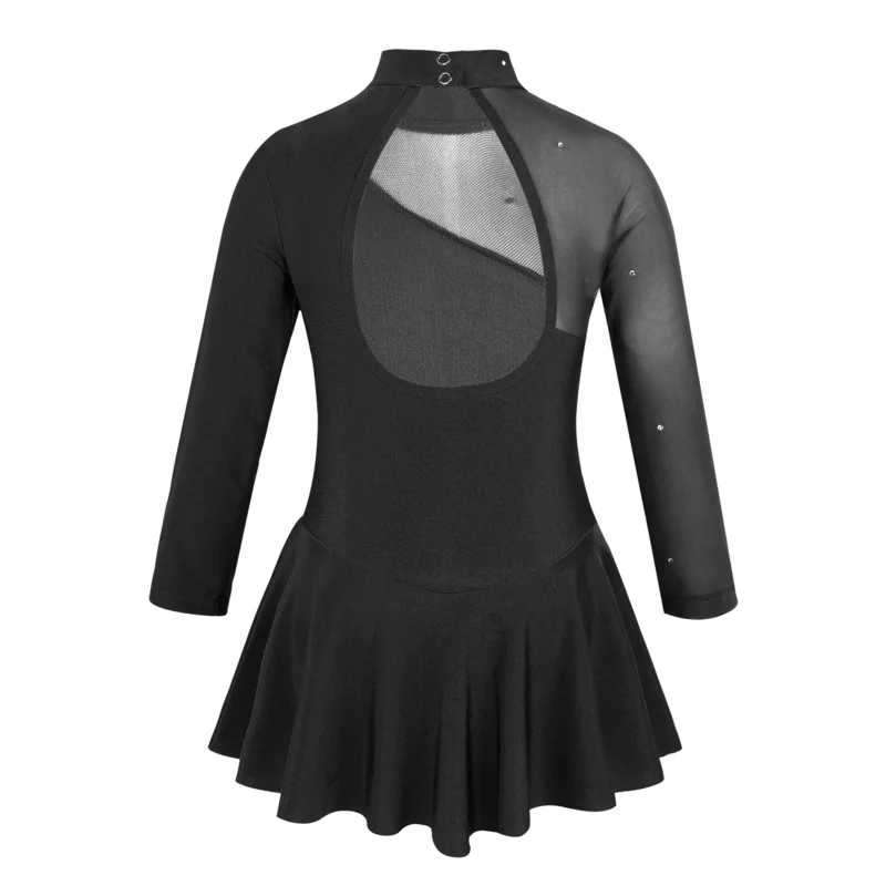 Детское балетное трико для девочек платье фигурного катания на коньках