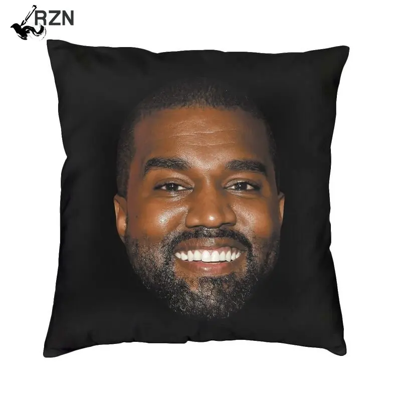 Funny Kanye West Meme Cushion Cover 50x50 cm Soft Cute Throw Pillow Case for Car Sofa Pillowcase Polyester With Zipper