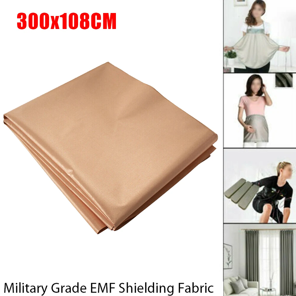 

EMF Shielding Fabric Radiant Cloth Fabric EMF/EMI Fabric RFID Radiation/Singal/WiFi RF & LF Electromagnetic Fields