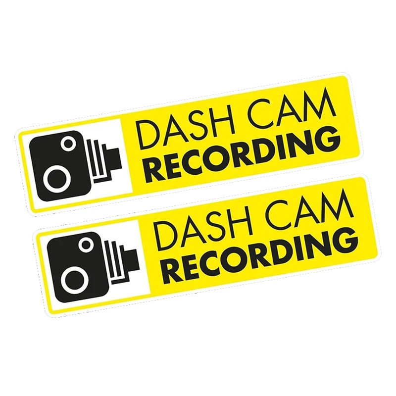 

Fuwo Trading Personality Dash Cam In Car Camera Recording CCTV Video Vinyl Decal for Mercedes Stickers