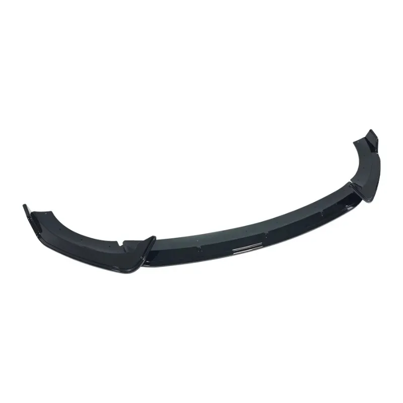 Фото Для Mercedes-Benz CLE Coupe C236 CLE260 CLE53 2024-2026 AMG: глянцевый черный сплиттер-диффузор переднего бампера №3
