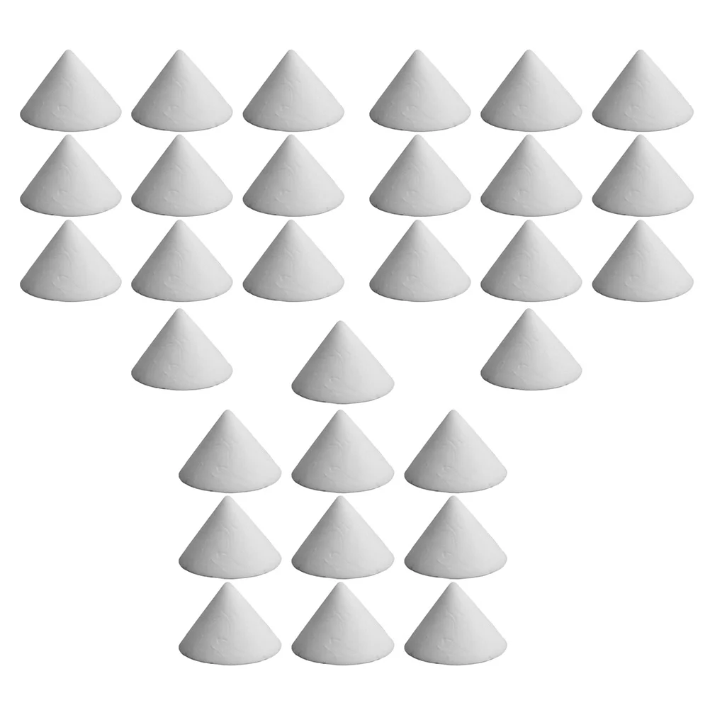 

30 Pcs Nail Kiln Ceramic Pottery Tools Refractory Support Nails Small Burning Clay Firing Mat Fireproof