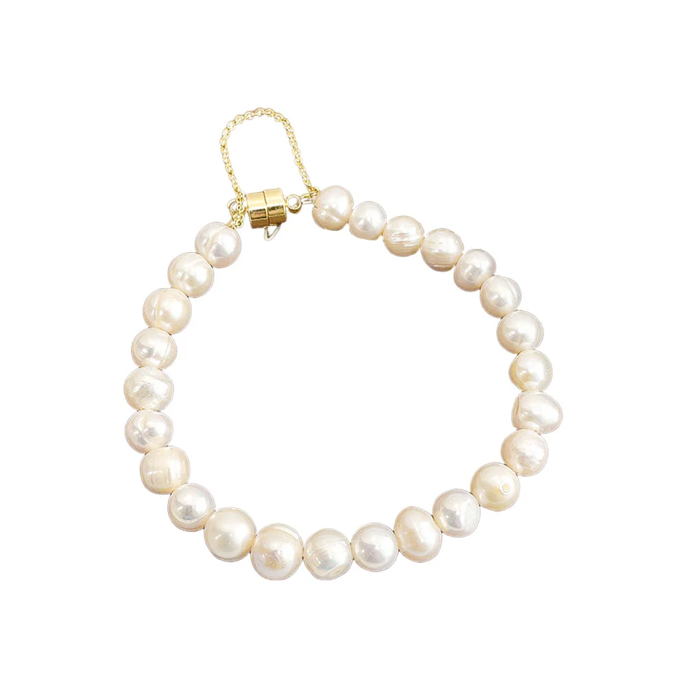 

Round Pearl Design Bracelet for Hand Decor Simple Chic Bracelet Decor