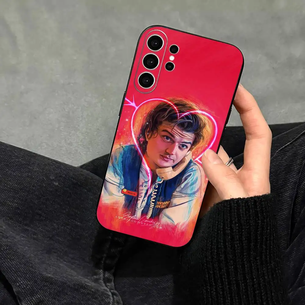 Фото Чехол для телефона Actor S-Steve Harrington для Samsung S25, S24, S21, S22, S23, S30, Ultra, S20, Plus, FE, Note, 10, 9, 5G, черный №4