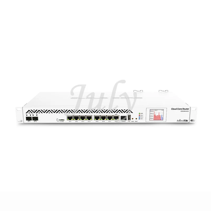 

MikroTik CCR1036-8G-2S + EM оригинальный ROS 2sfp + 10-гигабитный проводной маршрутизатор