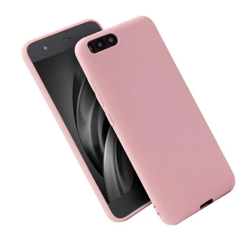

Matte Candy Solid color Silicone TPU soft case thin cover case