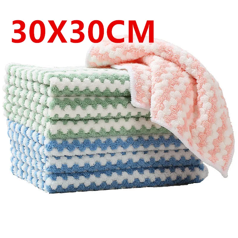 

Кухонные тряпки микрофибра коралловый флис