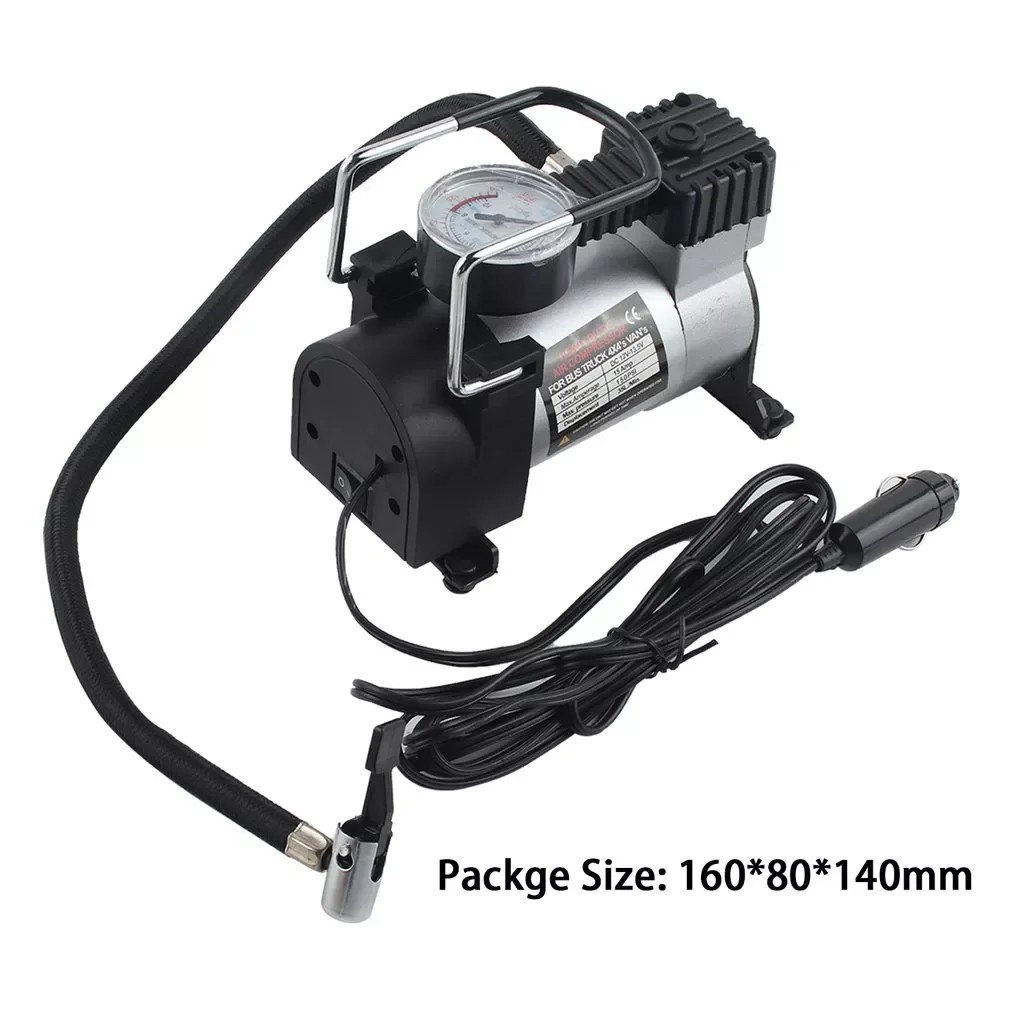 12V Portable Auto Car Electric Air Compressor Tire Inflator Pump for Motorbike B Tire Inflator Pump Car Styling enlarge