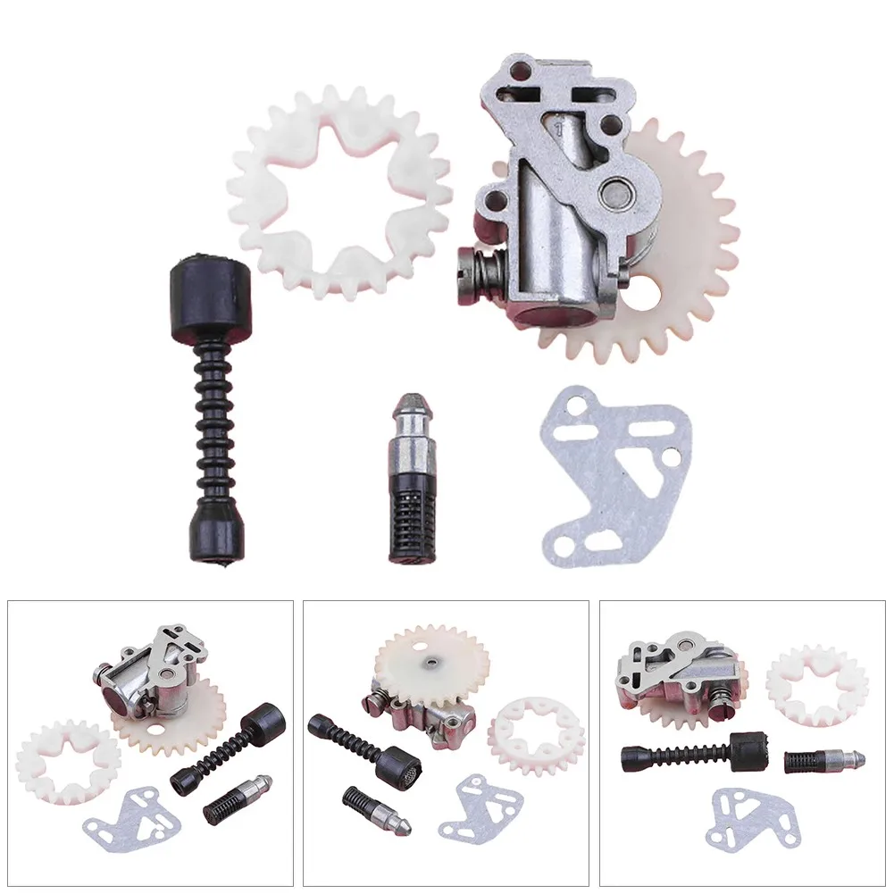 

Oil Pump Seal Kit For Chain Saw MS381 Chain Saws Replacement Tool Parts Hose Pipe Filter Chainsaw Parts Accessories Garden Tools