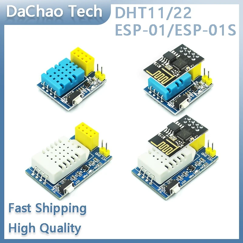 DHT11 DHT22 ESP8266 ESP-01S модуль датчика температуры и влажности Esp8266 Wifi NodeMCU Smart Home IOT DIY Kit