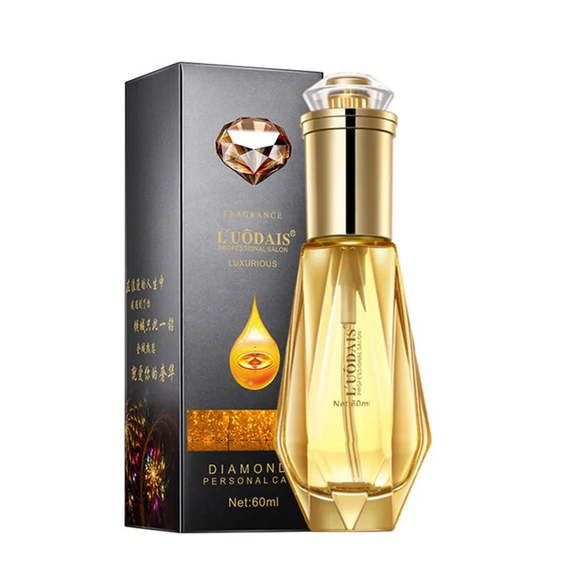 

Luxury Diamond Scented Hair Care Perfume Repair Conditioning Oil 60ml Leave-in Hair Repair Dry Anti-frizz Perm Damage