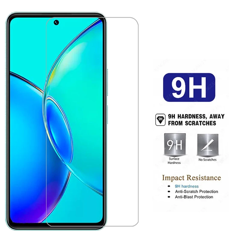 Защитное закаленное стекло для vivo y36 защита экрана на vivoy36 y 36 36y 4g стеклянная