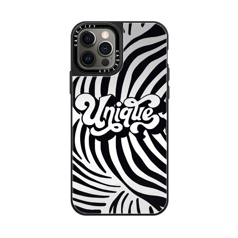 

CASETIFY Unique Mirror Case For Iphone 11 12 13 14 Pro Max 11 12 13 14 Pro XsMax XR 6P 7 8 SE 7P 8P 14 Plus Back Cover D0428