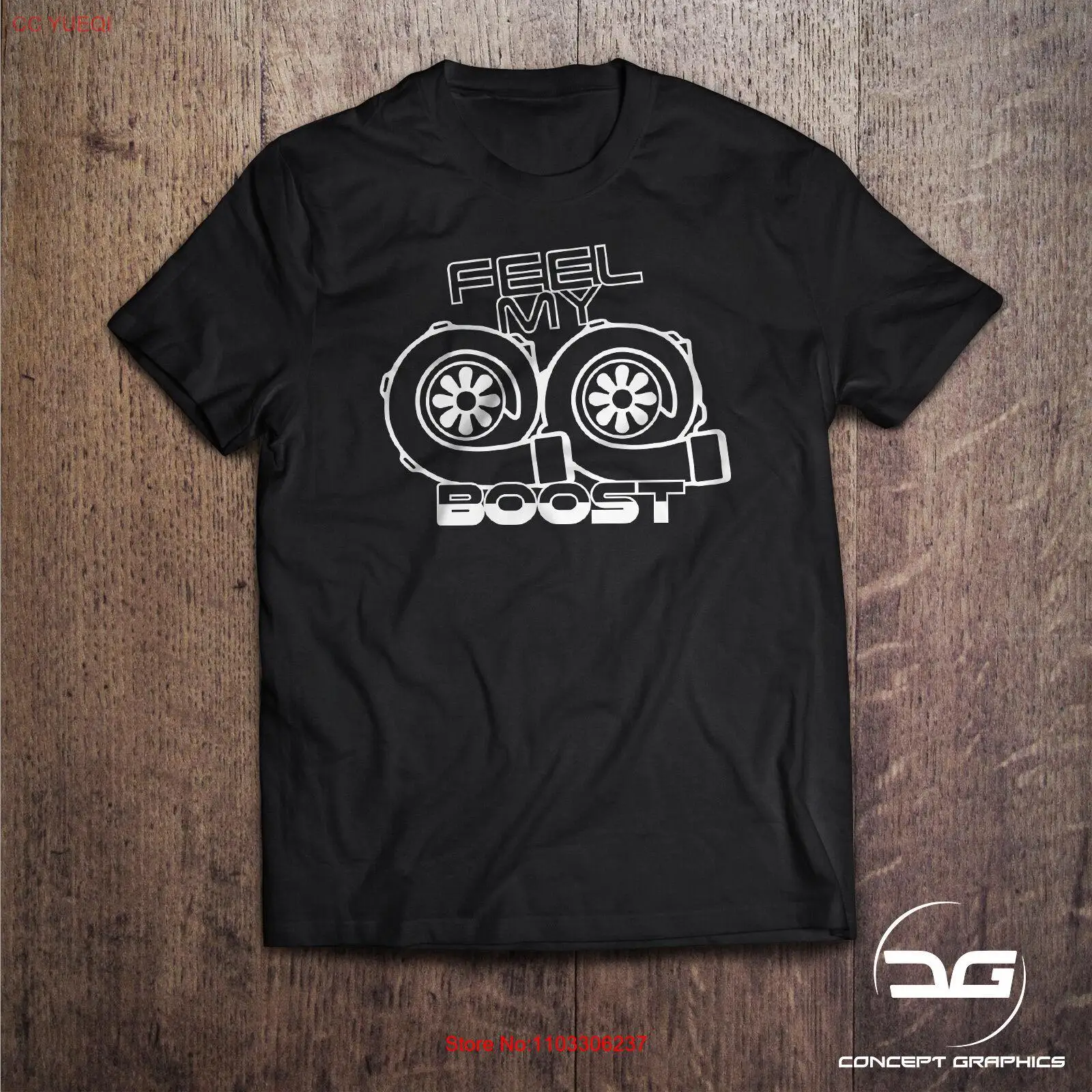 Мужская футболка Feel My Boost Turbo новинка | JDM Евро DUB Дрифт Япония