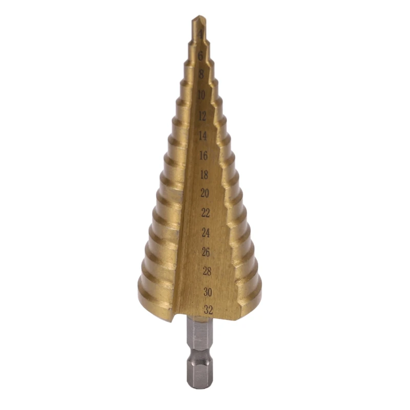 Акция! Набор ступенчатых сверл комплект из металлических насадок для