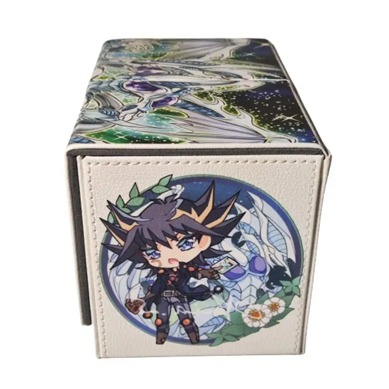 Yu-Gi-Oh чехол для карт Stardust кожа дракона DIY двухуровневая портативная коллекция