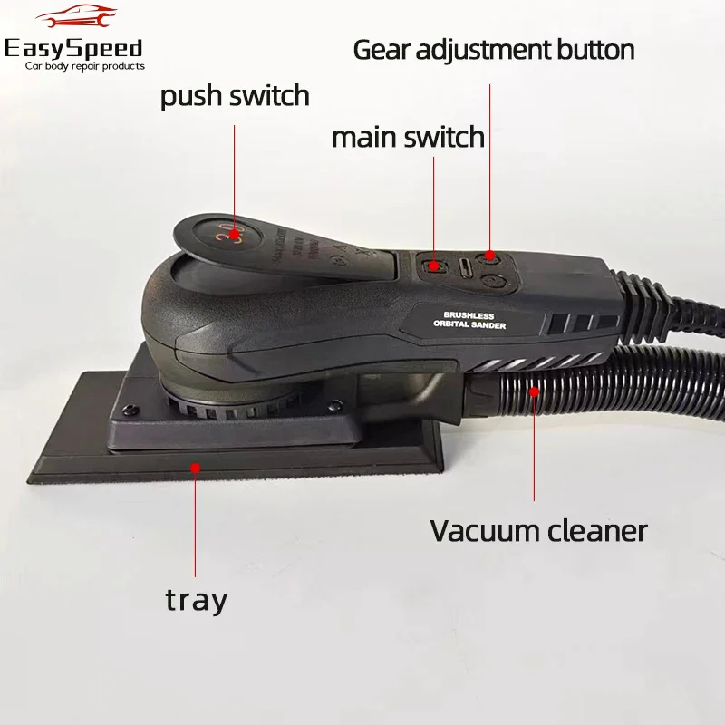 

Электрическая квадратная бесщеточная шлифовальная машинка, 70/198 мм