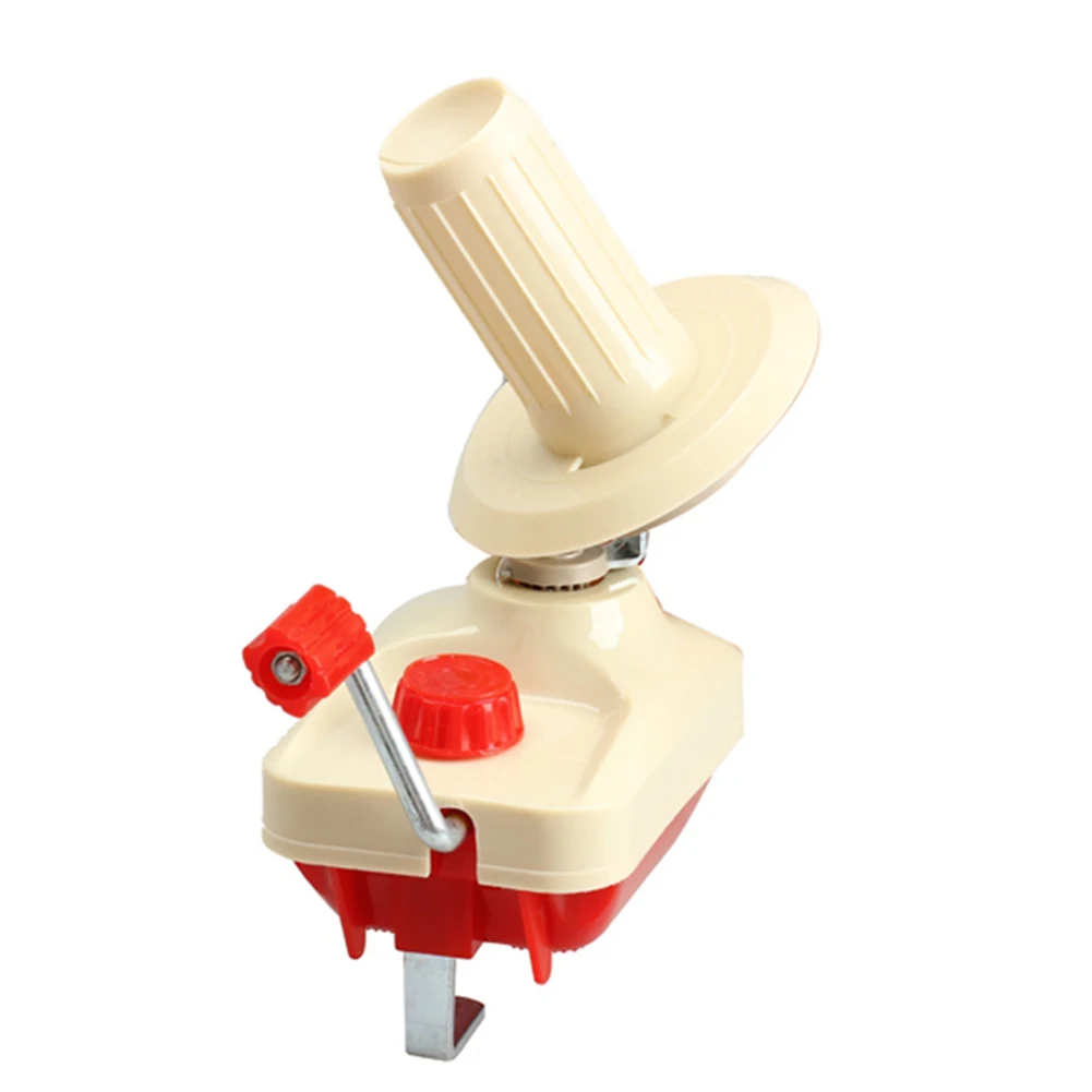 

Lightweight and Portable Easy to Carry Efficient Yarn Winding Manual Winder Sewing Tool with Plastic Shaft Winder