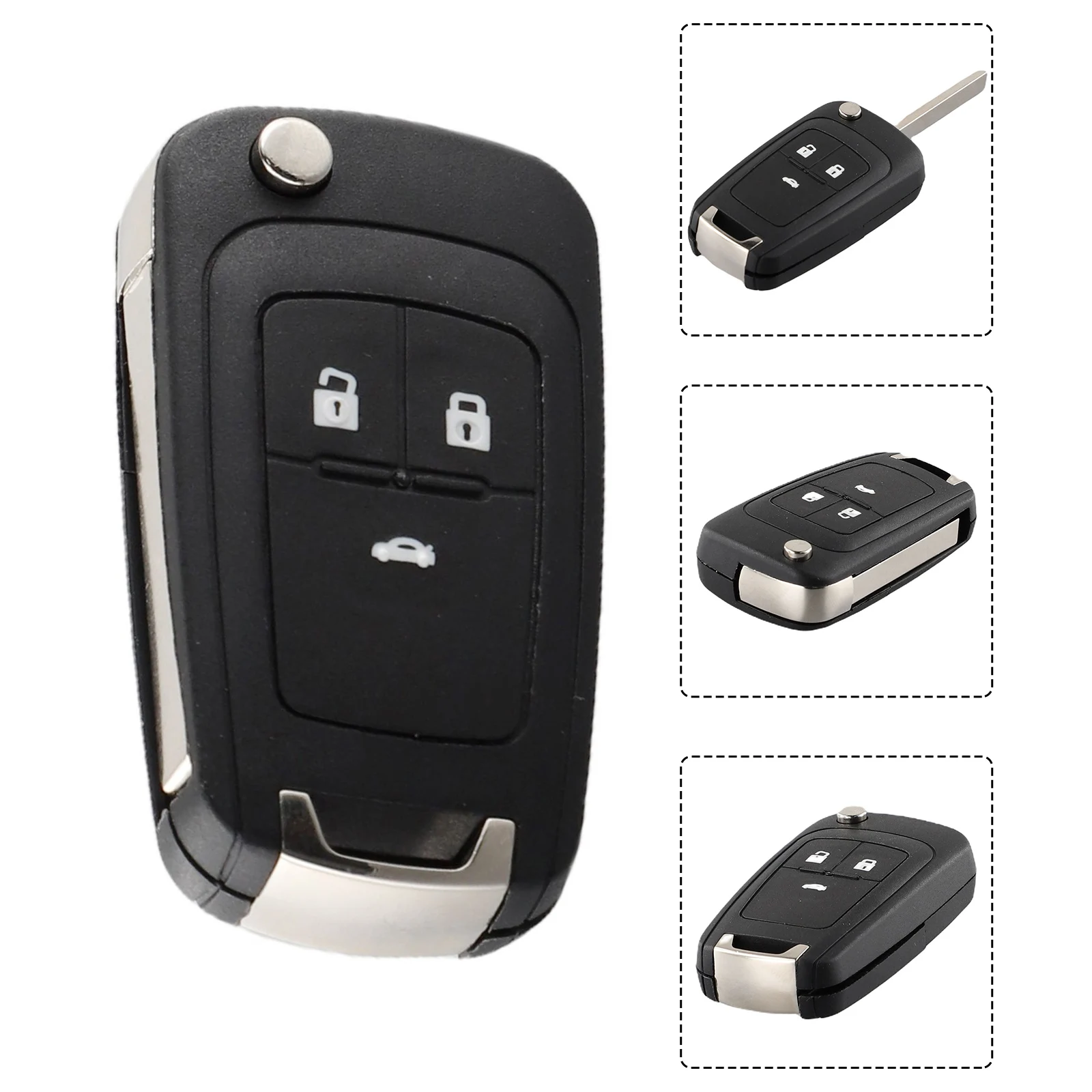 

Флип-чехол для Chevrolet Spark/Orlando/Aveo, 2/3 кнопки, аксессуары для замены