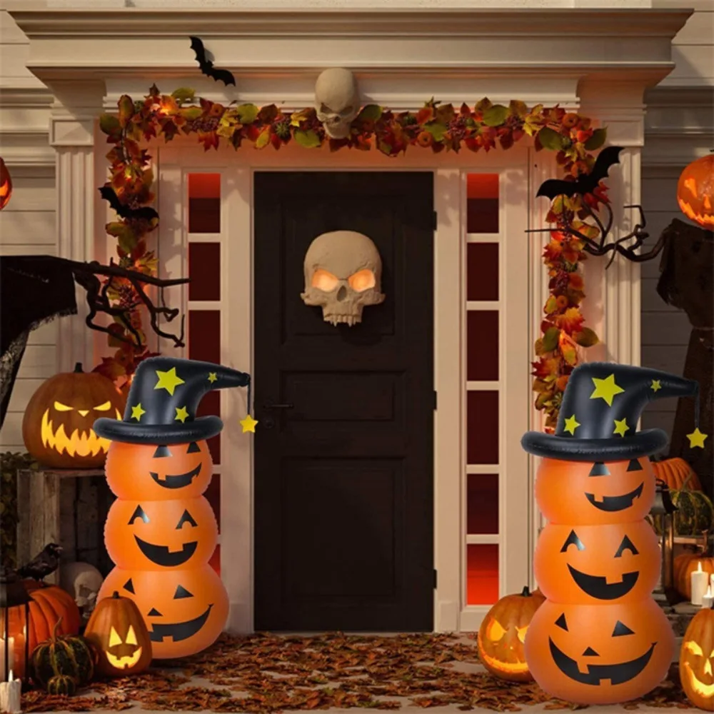 ПВХ Хэллоуин надувные куклы подарки на светящиеся искусственные модели игрушек