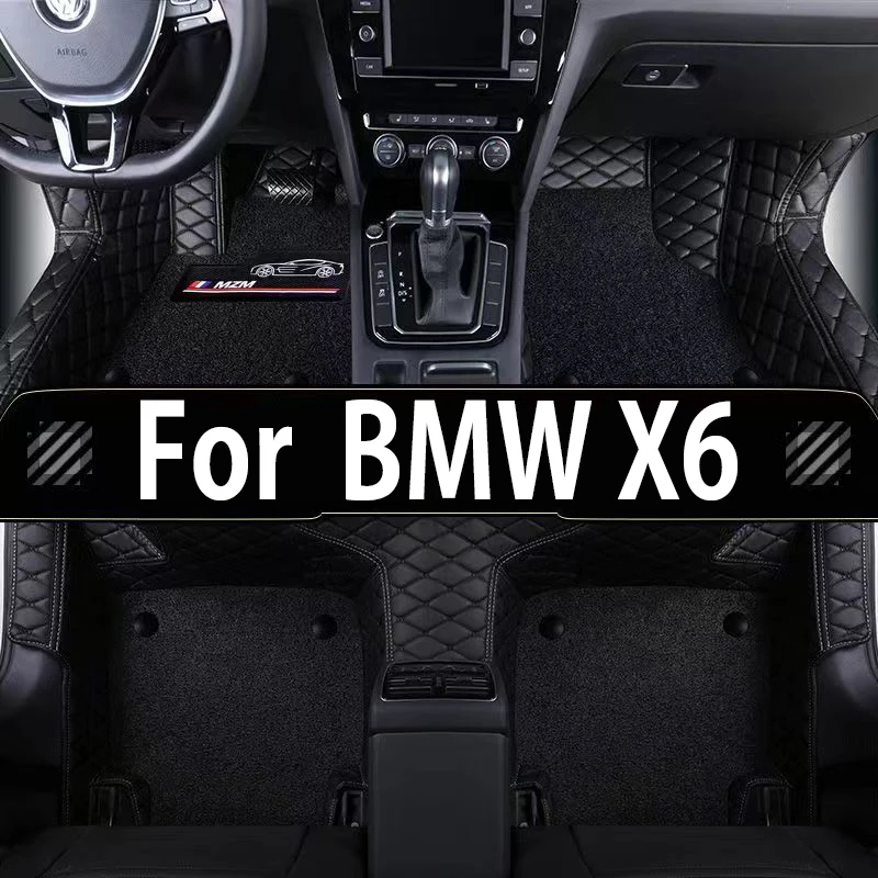 

Car Floor Mats For BMW X6 2014 2013 2012 2011 2010 2009 2008 Custom Rugs Auto Interior Accessories Car Styling Carpets