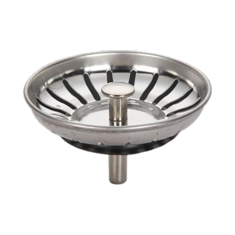 

Stainless Steel Sink Drain Strainer Shower Drain Mesh Hair Catcher for Bathroom Bathtub Kitchen Easy to Install L9BE